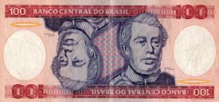 Cdula de 100 Cruzeiros - Brasil