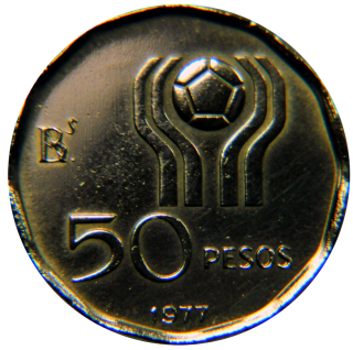 Moeda de 50 Pesos - Argentina