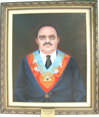 Retrato do Gro-Mestre Dionzio Pereira Souza 