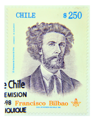 Selo Francisco Bilbao - Chile