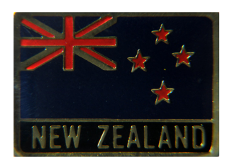 Pin Bandeira Nova Zelndia