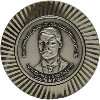 Medalha da Loja Manica Dr. Joo Carlos Ferraro n 2011