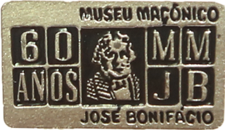 Pin do Museu Manico Jos Bonifcio 