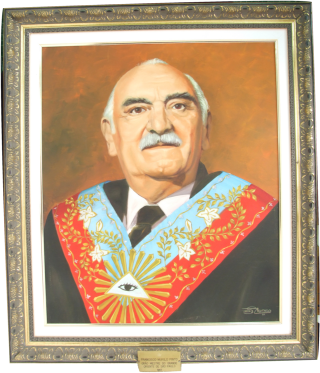Retrato do Gro-Mestre Francisco Murilo Pinto